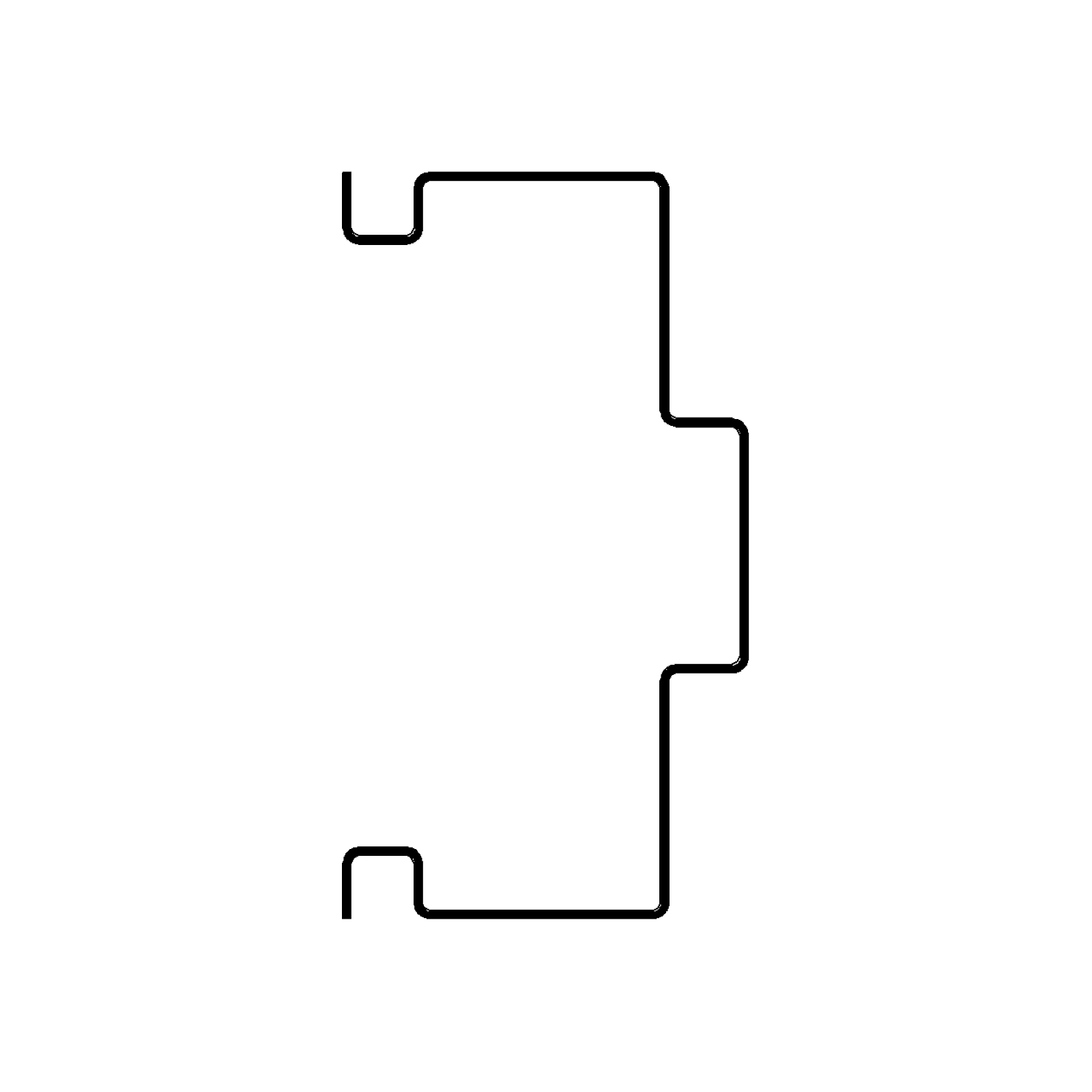 SHER - Shadow Return Equal Rabbet Profile